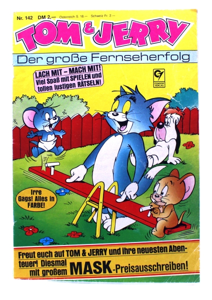 Tom und Jerry - der große Fernseherfolg Comic Nr. 142: Ach, du dickes Ei von Condor